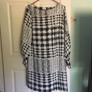 H&M Houndstooth Richard Allen Dress